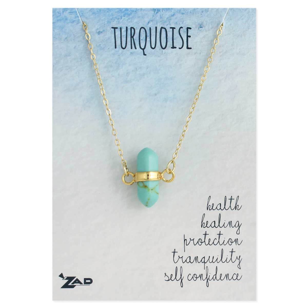 Turquoise quartz clearance necklace